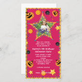 Kind Birthday Halloween Costume Party Invitation (Voorkant / Achterkant)