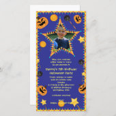 Kind Birthday Hallowen Costume Party Invitation (Voorkant / Achterkant)