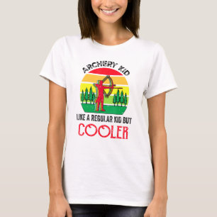 Kind boogschieten en Arrow Young Archer T-shirt