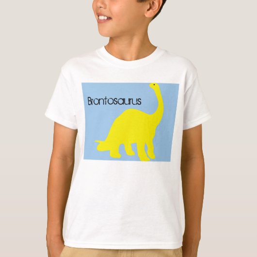 Kind Brontosaurus T-Shirt (Voorkant)