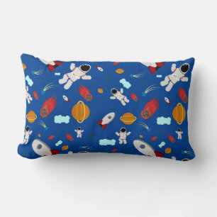 Kind Buitenruimte en astronaut patroon Kussen