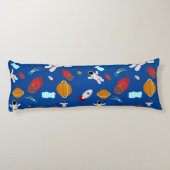 Kind Buitenruimte en astronaut patroon Lichaamskussen (Achterkant)