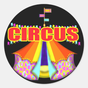 Kind Circus T Shirten en Gifts Ronde Sticker