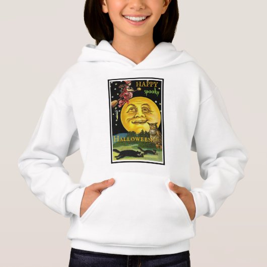 Kind Cool Halloween Moon Witchen (Voorkant)