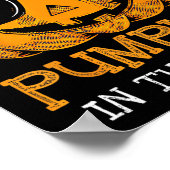 Kind coolste pompoen in de patch peuter Kinder jon Poster (Hoek)