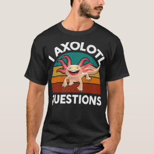 Kind Cute Yellow Aolotl Salaman T-shirt
