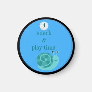 kind dagelijks een routinekaart magneet!!! magneet