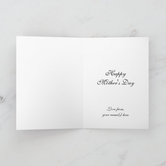 Kind dat fruit plukt door Cassatt, Happy Moederdag Kaart (Binnen)