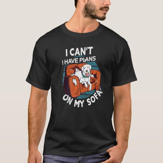 Kind dat ik geen plannen heb op mijn sofa t-shirt (Voorkant)