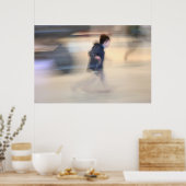 Kind dat ontsnapt uit het Poster Spider Beaubourg  (Keuken)