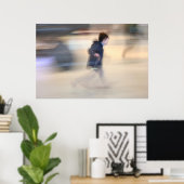 Kind dat ontsnapt uit het Poster Spider Beaubourg  (Thuiskantoor)