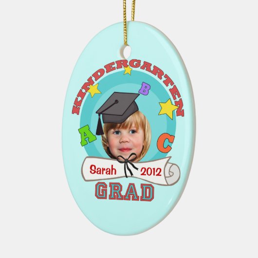 Kind Douane Kindergarten Afstuderen Ornament (Links)