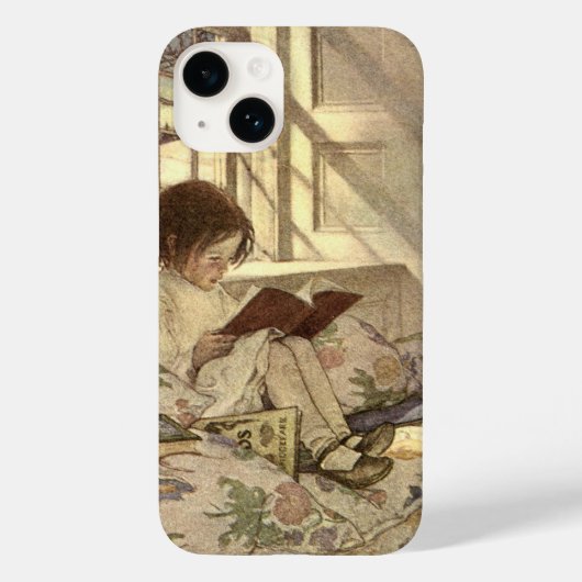  kind Een boek lezen, Jessie Willcox Smith Case-Mate iPhone Case (Achterkant)