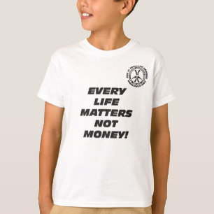 Kind Elk leven is T-shirt