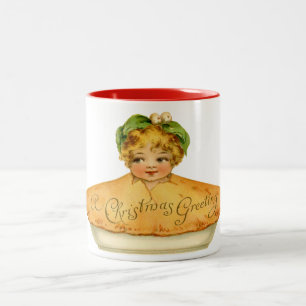  kind en kind tweekleurige koffiemok