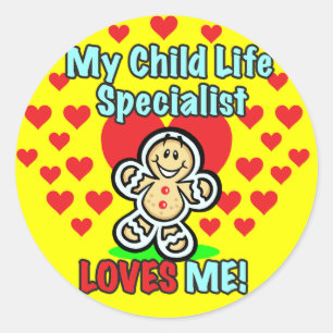 Kind- en levensspecialist Gingerbrood Stickers