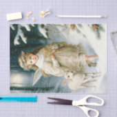 Kind- en vaderkerst tissuepapier (Craft)