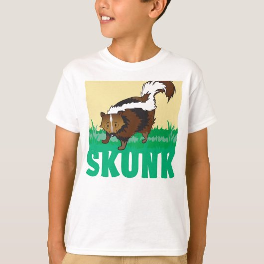 Kind Friendly Skunk T-shirt (Voorkant)