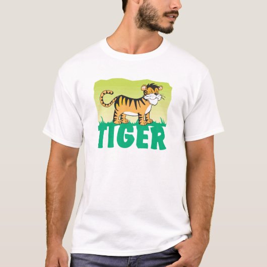 Kind Friendly Tiger T-shirt (Voorkant)