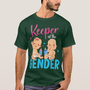 Kind Gendergelijkheid onthult partijhouder genderm T-shirt