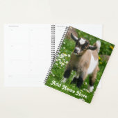 Kind gepersonaliseerd Pygmy Dwarf Goat Planner (Display)