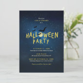 Kind Halloween Party Kaart (Staand voorkant)