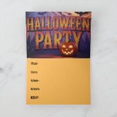 Kind Halloween uitnodiging (Binnen)