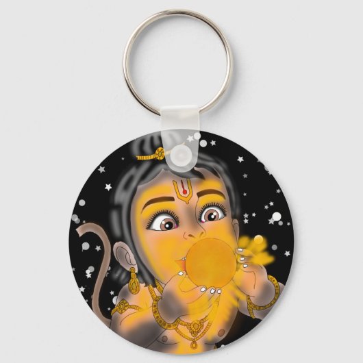 Kind Hanuman Sleutelhanger (Voorkant)
