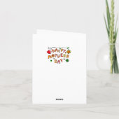 Kind Happy Moederdag Kaart (Achterkant)