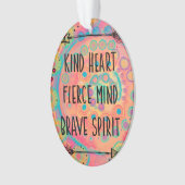 Kind Heart  Inspirerend Ornament (voorkant)