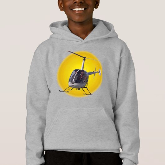 Kind Helikopter Shirt/helikopter (Voorkant)