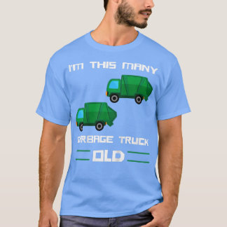 Kind ik ben zo veel vuilniswagens oud - vuilnis Tr T-shirt
