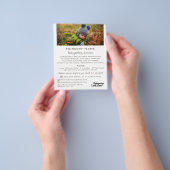 Kind in de herfst, Babysitter, Dagopvang, Nursery  Flyer (Hand)