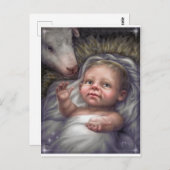 Kind in de Manager Briefkaart (Voorkant / Achterkant)