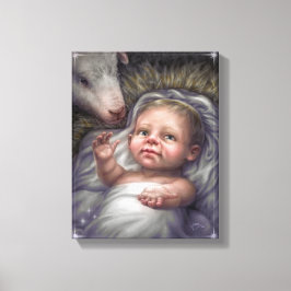 Kind in de Manager Canvas Afdruk