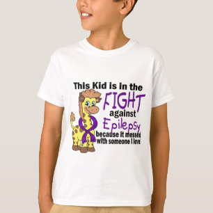 Kind in de strijd tegen epilepsie t-shirt