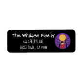 Kind in Devil Costume Halloween Black Labels (Voorkant)