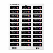 Kind in Devil Costume Halloween Black Labels (Full Sheet)