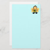 Kind in een bijenkostuum briefpapier (Voorkant / Achterkant)