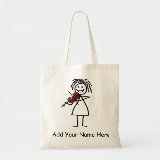 Kind in onbelaste stand, Canvas tas (Voorkant)