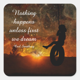 Kind in Stickers voor bandenzagen