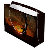 Kind in Tire Swing Cadetas Groot Cadeauzakje (Achterkant Gekanteld)