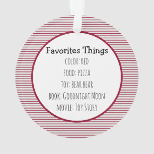 Kind Jaar in de Review Ornament met Blue Truck