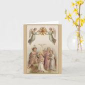 kind Jesus Baptisme Wenskaart Kaart (Gele Bloem)