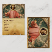 KIND JESUS MET ANGELS VISITEKAARTJE (Voorkant / Achterkant)