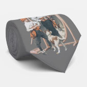 Kind, Jongen Pirate, Dog, Mirror, Buccaneer Stropdas (Opgerold)