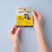 Kind Karate Class Custom Flyer (Hand)