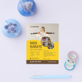 Kind Karate Class Custom Flyer (Enkel)
