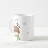 Kind Kerst Gepersonaliseerde Mok (Voorkant links)