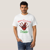 Kind kerstdruk T-shirt Rudolph reind (Voorkant volledig)